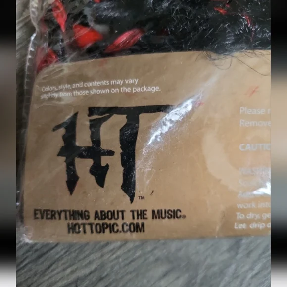 Black and red Dreadlocks ponytail - Picture 6 of 6